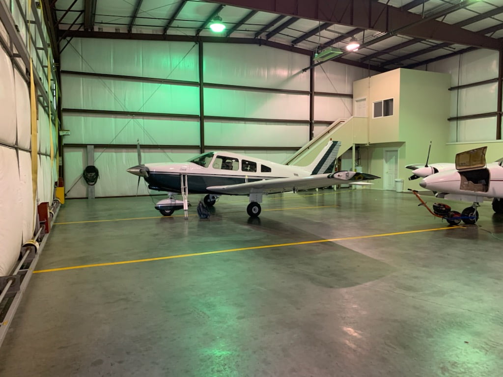Planes in Olympia Hangar